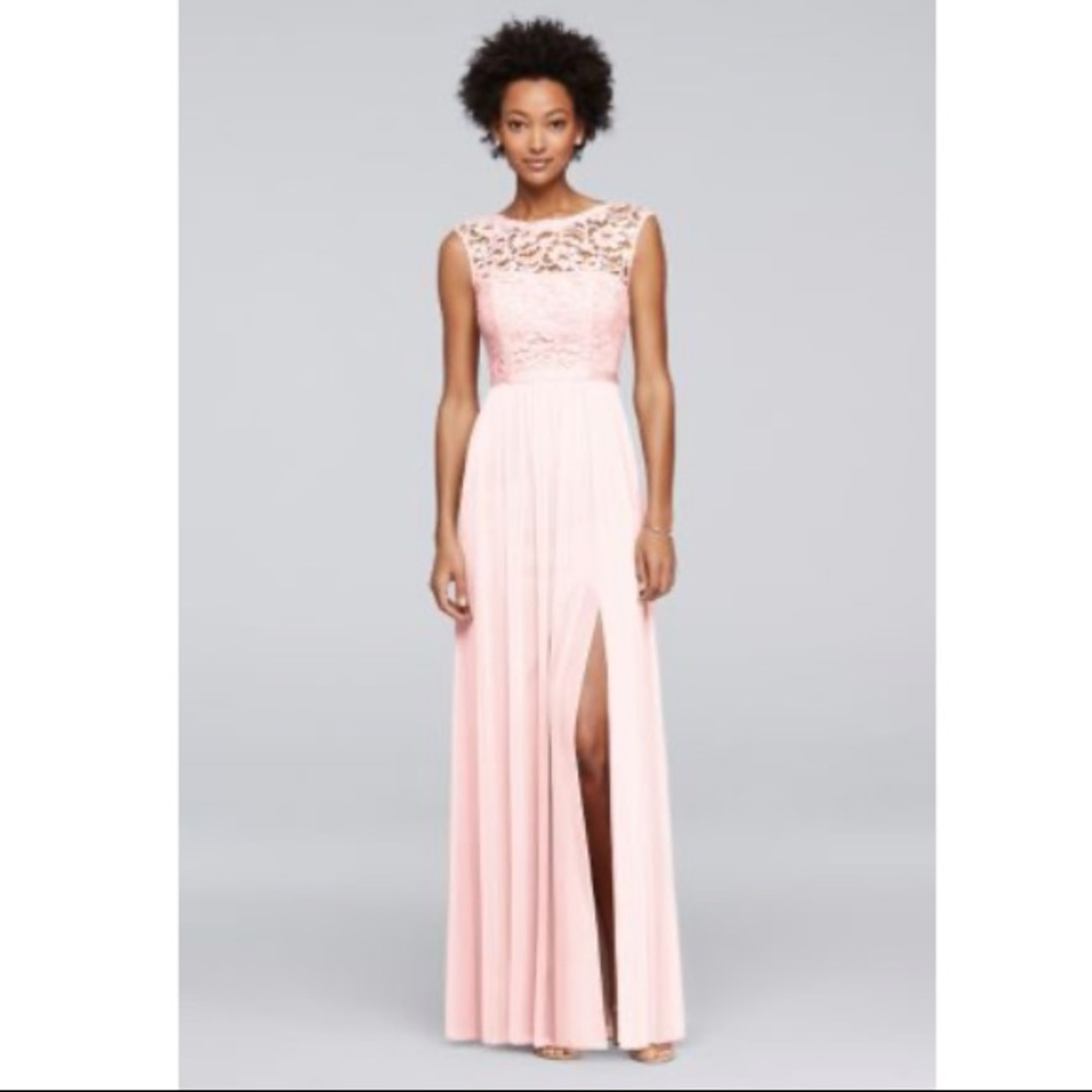 David’s Bridal bridesmaid dress, size 12 (F19328)